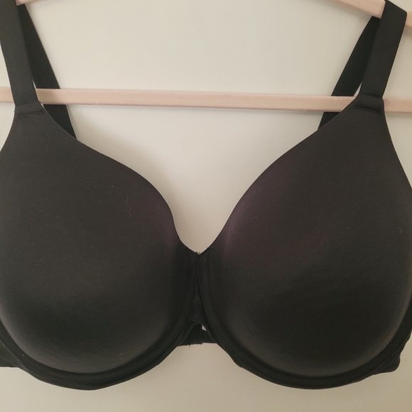 AUDEN 42DDD Lightly Padded Underwire Bra Adjustable Crisscross Back Black - Picture 3 of 11